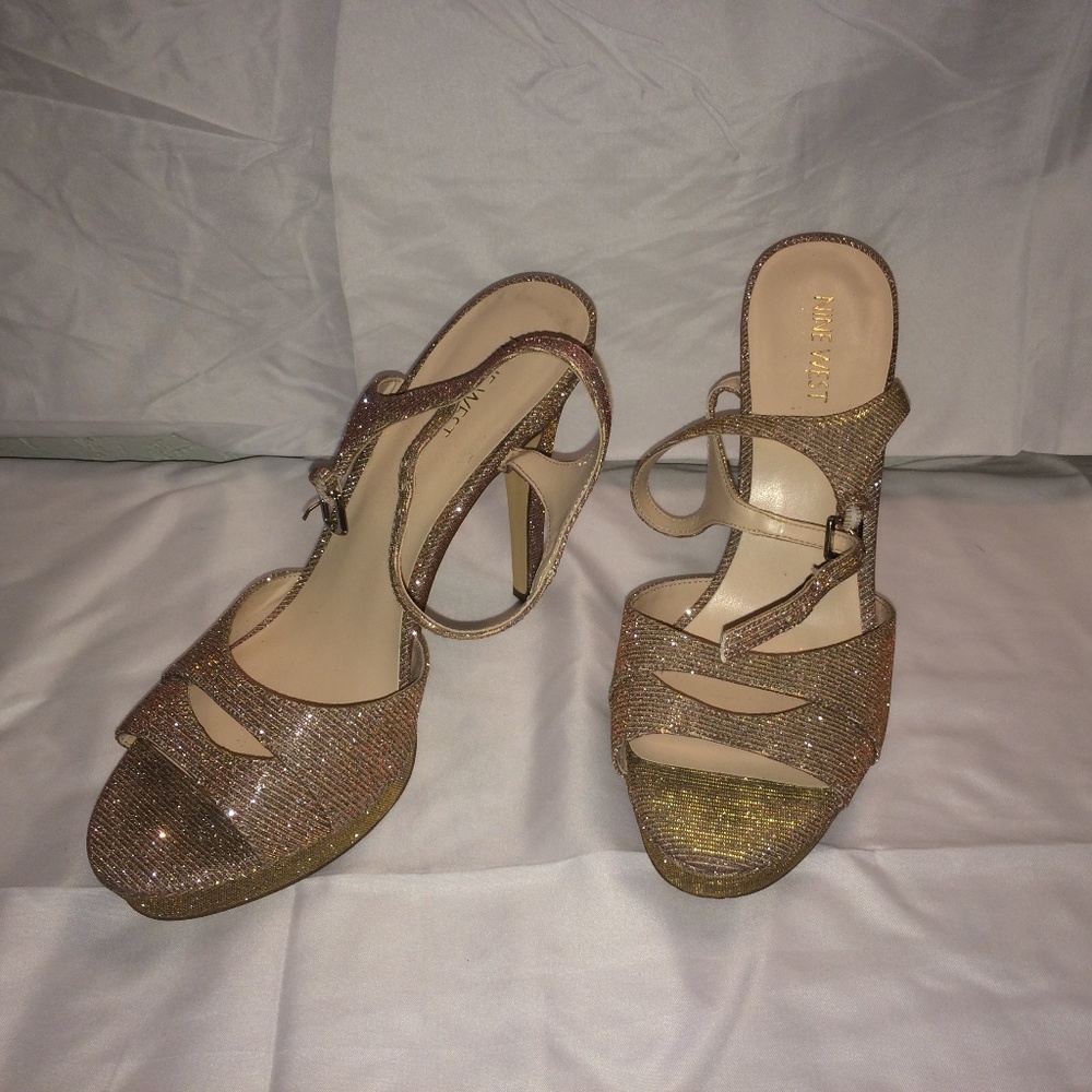 Glittery High Heels